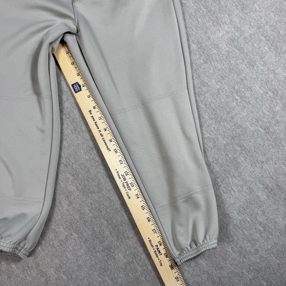 Adidas Womens Softball Pants Gray Aeroready Stretch Pocket Snap Sz Small - Picture 5 of 8